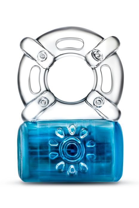 PLAY WITH ME ONE NIGHT STAND VIBRATING C-RING BLUE