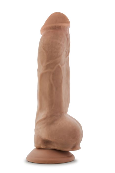 AU NATUREL BIG BOY 10 INCH DILDO MOCHA