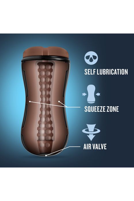 LOVERBOY THE MECHANIC SELF LUBRICATING STROKER BROWN