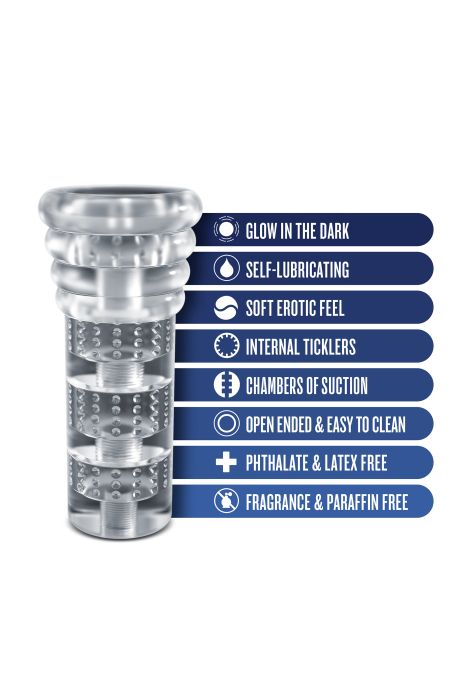 RIZE LUZ SELF LUBRICATING STROKER CLEAR