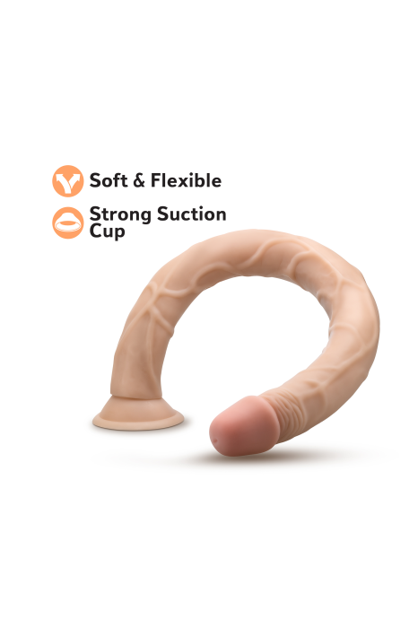 DR. SKIN 19 INCH DILDO BEIGE