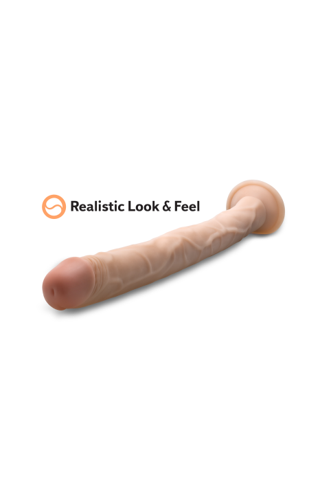 DR. SKIN 19 INCH DILDO BEIGE