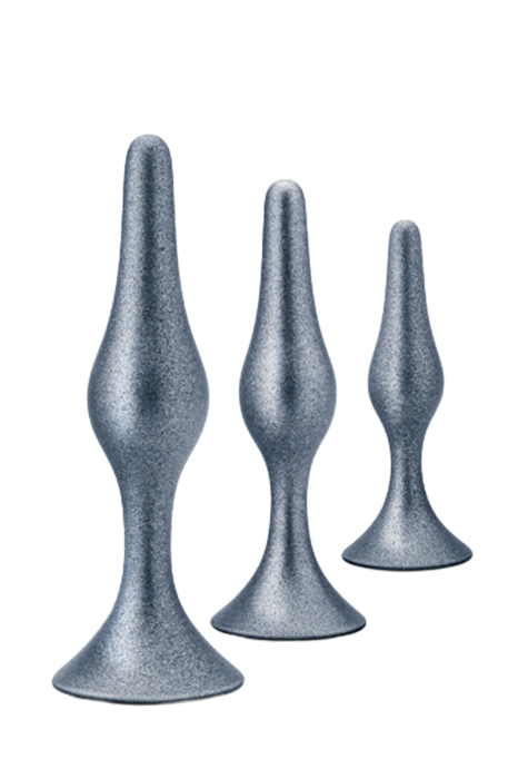 ANAL ADVENTURES MATRIX GENESIS PLUG KIT STELLAR SILVER