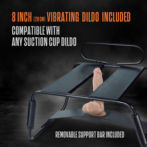 TEMPTASIA SURRENDER SEX CHAIR BLACK