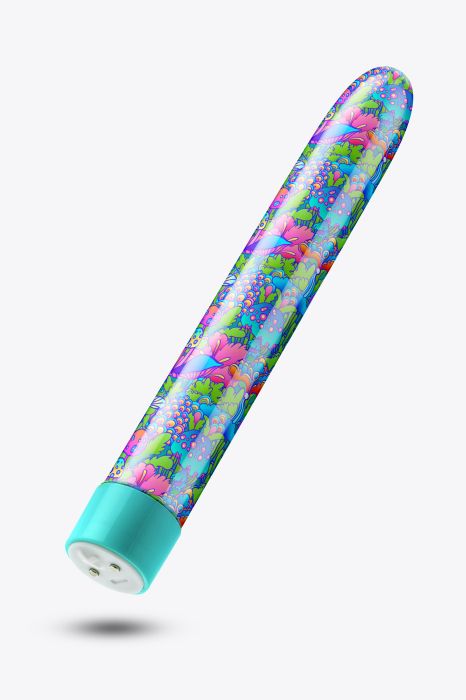 LIMITED ADDICTION UTOPIA 7 INCH RECHARGEABLE VIBE AQUA