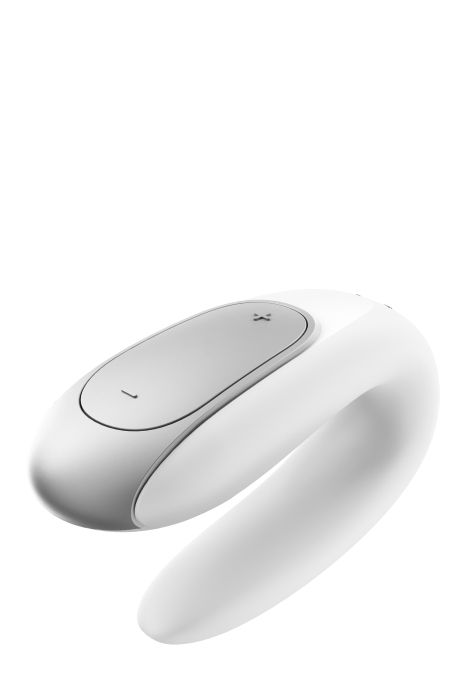 SATISFYER DOUBLE FUN WHITE