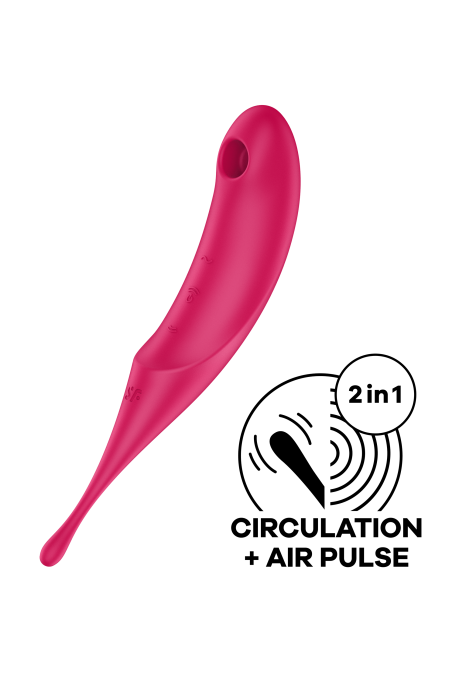 SATISFYER TWIRLING PRO RED