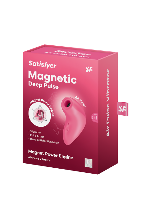 SATISFYER MAGNETIC DEEP PULSE PINK
