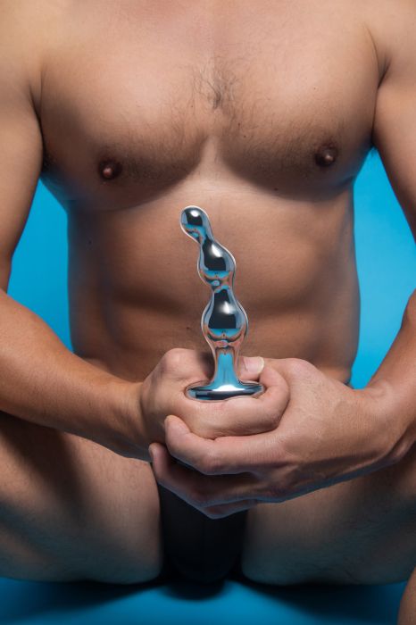 B-VIBE STAINLESS STEEL ANAL BEADS