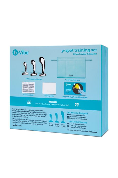 B-VIBE STAINLESS STEEL P SPOT TRAINING SET