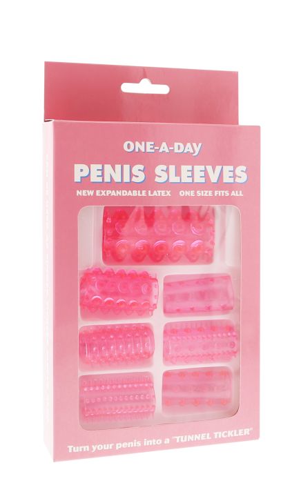 ONE-A-DAY PENIS SLEEVES PINK