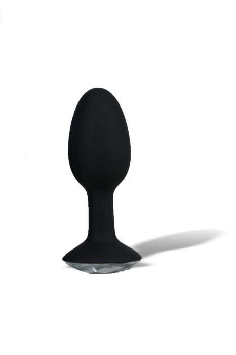 CRYSTAL AMULET SILICONE BUTT PLUG SMALL