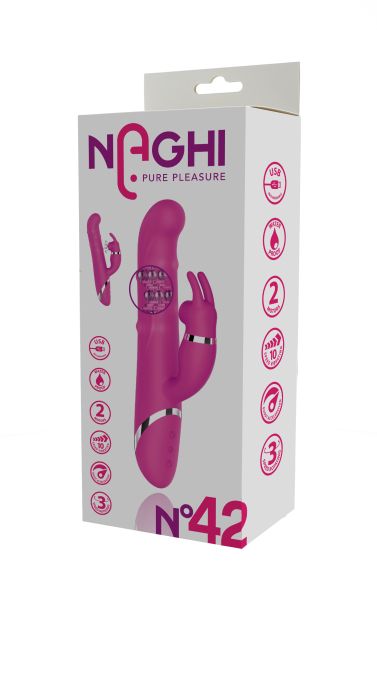 NAGHI NO.42 RECHARGEABLE DUO VIBRATOR