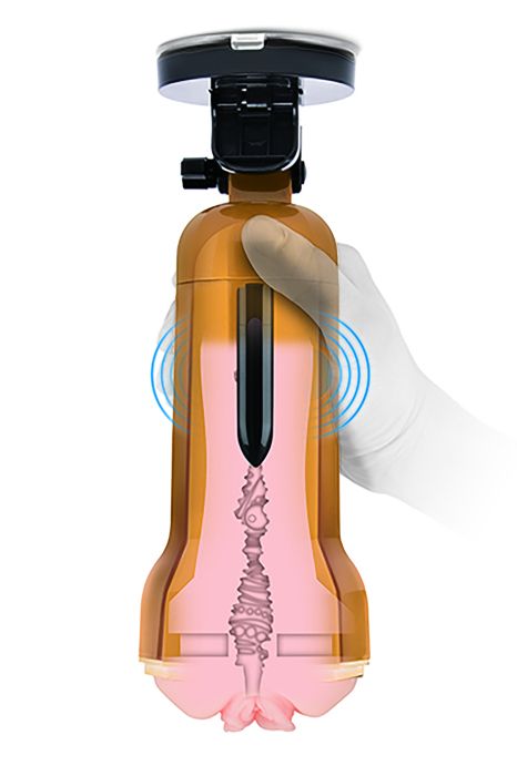 ZOLO VIBRATING MOUNTABLE STROKER