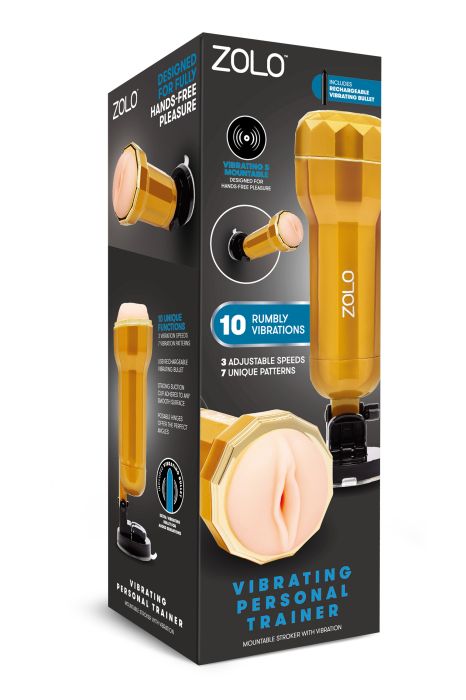 ZOLO VIBRATING MOUNTABLE STROKER