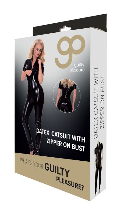 GP DATEX CATSUIT WITH ZIPPER ON BUST, L