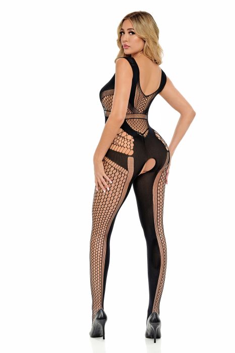 BOUJEE GANG BODYSTOCKING BLACK, OS