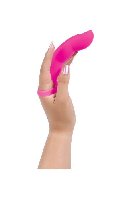A&E G SPOT TOUCH FINGER VIBRATOR PINK
