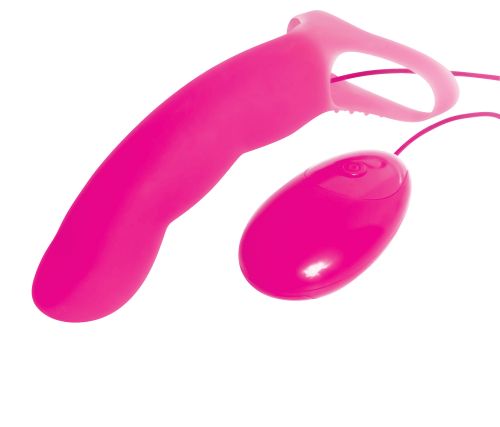 A&E G SPOT TOUCH FINGER VIBRATOR PINK
