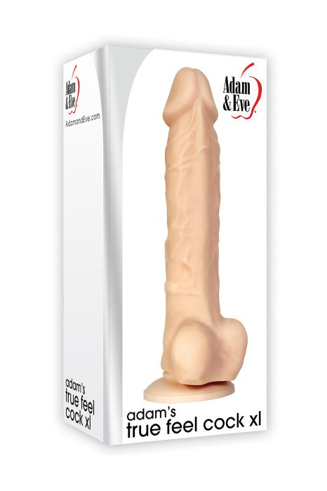 A&E ADAM'S TRUE FEEL COCK XL FLESH
