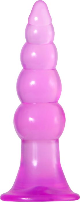 A&E FUN JELLY BUTT PLUGS PINK