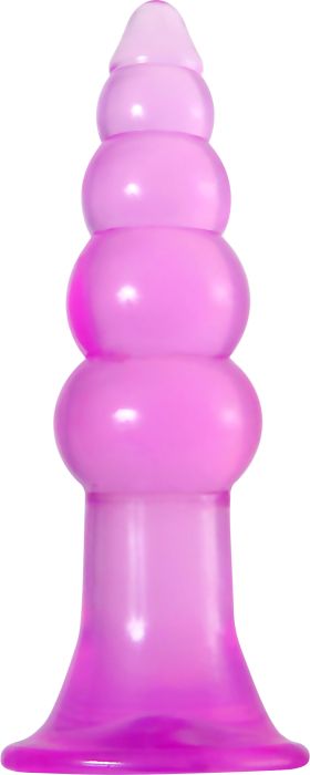 A&E FUN JELLY BUTT PLUGS PINK