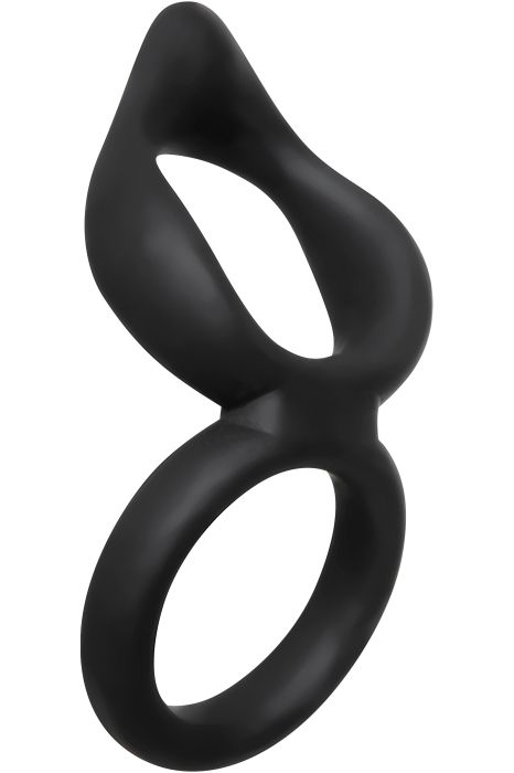 A&E SILICONE DUAL RING CLIT TICKLER