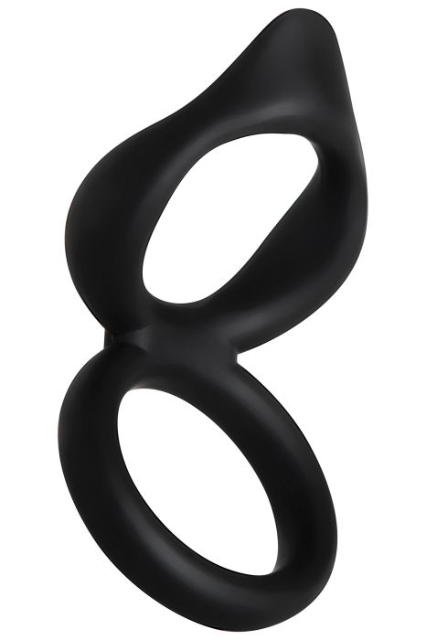 A&E SILICONE DUAL RING CLIT TICKLER