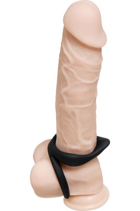 A&E SILICONE DUAL RING CLIT TICKLER