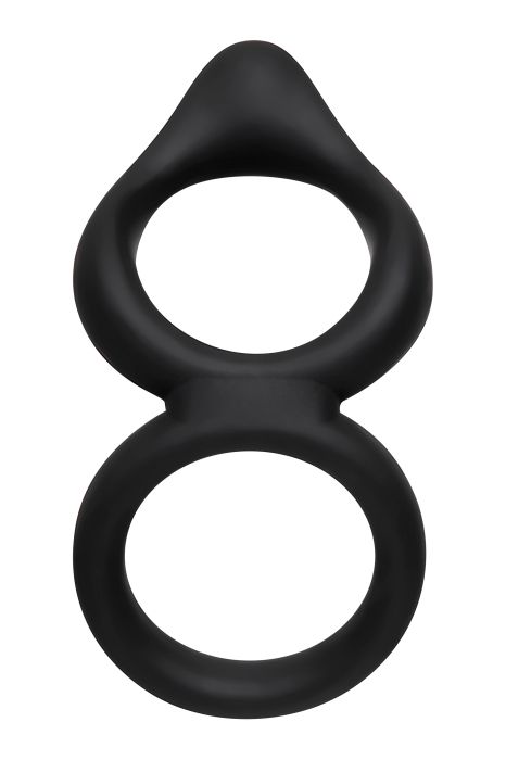 A&E SILICONE DUAL RING CLIT TICKLER
