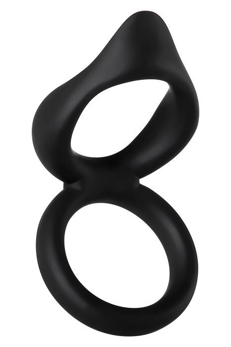 A&E SILICONE DUAL RING CLIT TICKLER