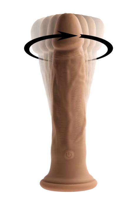 EVOLVED TWIRL JAM 9.25 INCH DARK FLESH