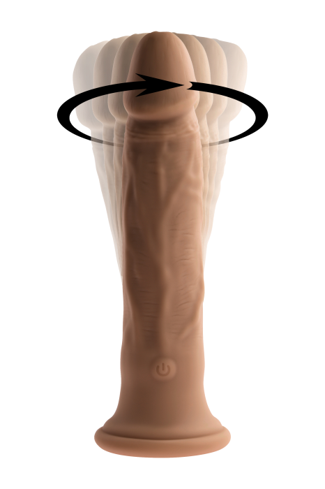 EVOLVED TWIRL JAM 9.25 INCH DARK FLESH