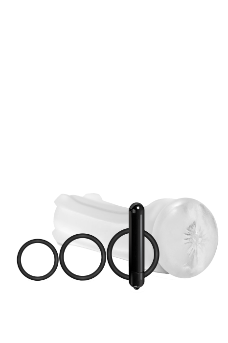 HAPPY ENDING MSTR B8 VIBRATING ASS PACK BUM RUSH FIVE PC KIT