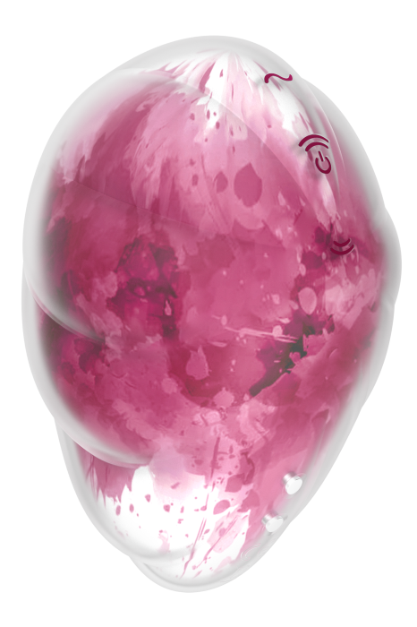 SATISFYER CLOUD DANCER RED PRINT