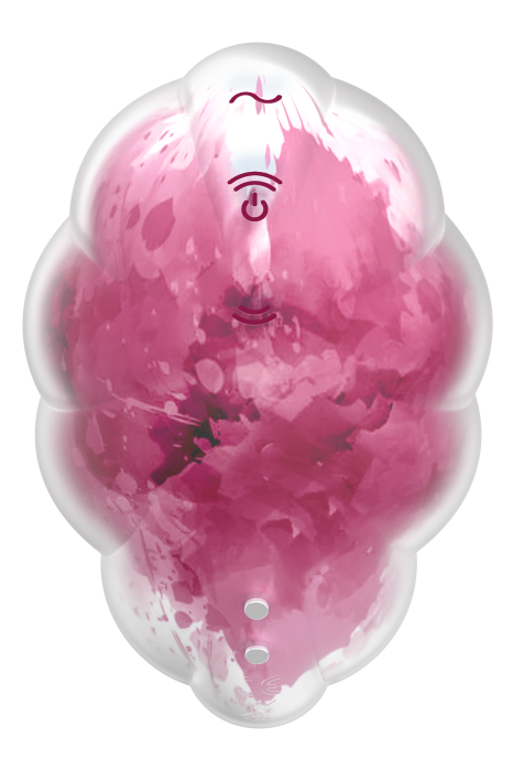 SATISFYER CLOUD DANCER RED PRINT