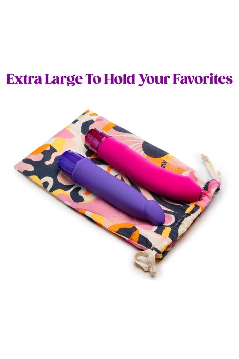 THE COLLECTION BURST COTTON TOY BAG