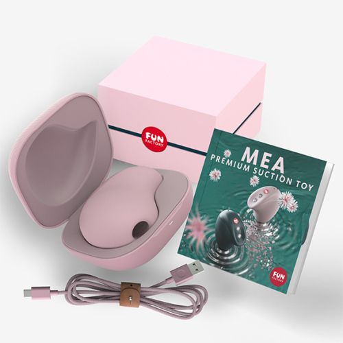 Fun Factory-Mea Suction Toy with Magnetic Wave Technology Powder Rose