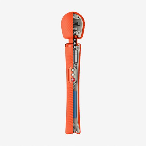 Fun Factory-Vim Weighted Rumble Wand Sunrise Orange