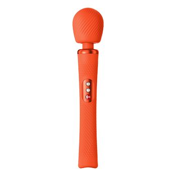 Fun Factory-Vim Weighted Rumble Wand Sunrise Orange