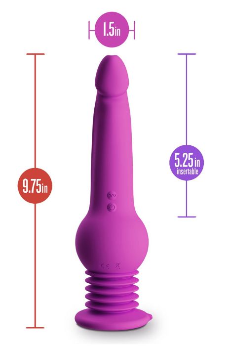 IMPRESSIONS NEW YORK GYROQUAKE DILDO PURPLE