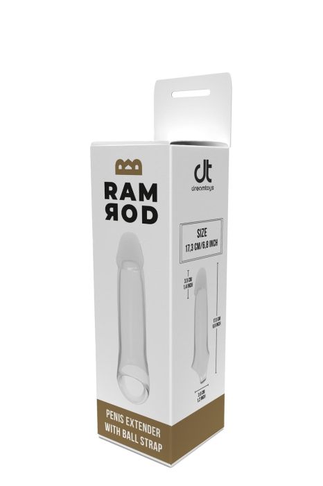 RAMROD 6.6 INCH EXTENDER WITH BALL STRAP