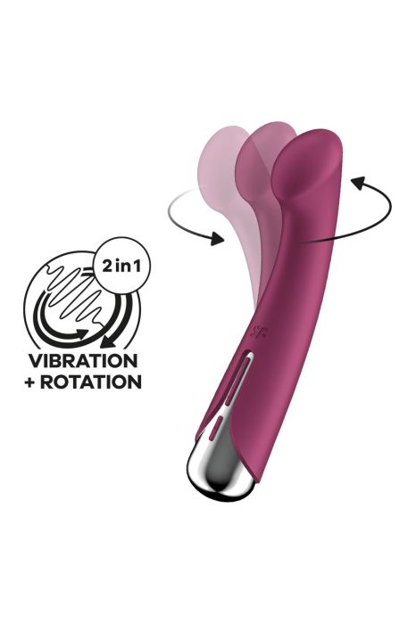 SATISFYER SPINNING G-SPOT 1 RED