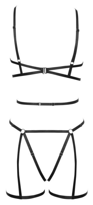 Cottelli LINGERIE Harness Set-комплект колани от 3 части