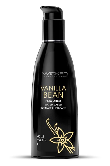 Лубрикант Wicked - Aqua Vanilla Bean 60мл