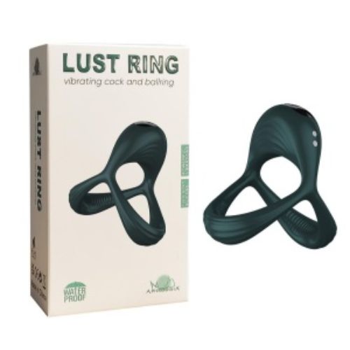 Lust Vibration Cock Ring Green