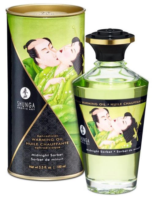 Aphrodisiac Warming Oil Shunga 100ml.