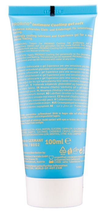 PRORINO Cooling Gel Soft 