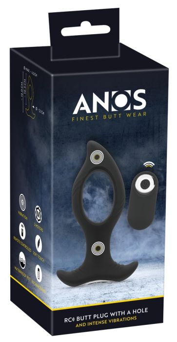 ANOS RC Butt Plug with a Hole 