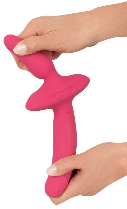 Couples Choice 2in1 Vibrator + Butt Plug 